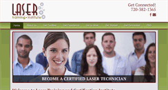 Desktop Screenshot of lasertraininginstitute.net